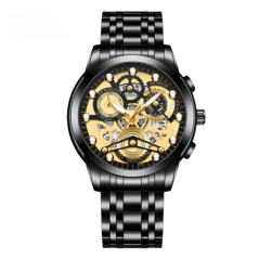 Montre Homme Lumineux Étanche en Acier Inoxyd | Smarty Paris